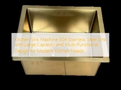 ماشین سینک آشپزخانه 304 استیل ضد زنگ سینک با ظرفیت بزرگ و طراحی چند منظوره برای نیازهای آشپزخانه مدرن