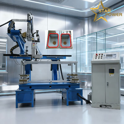 قیمت خوب ماشین جوشکاری چهار طرفه بدون سلسله با موقعیت مکانی خودکار و کنترل CNC آنلاین