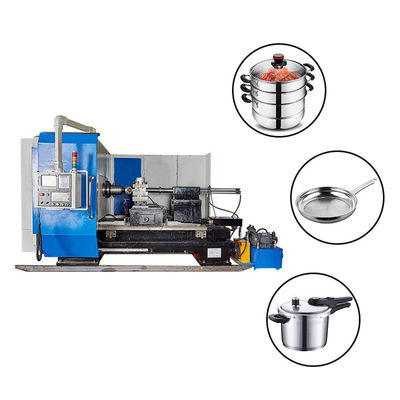 دستگاه چرخش فلز CNC اتوماتیک برای ظروف استیل ضد زنگ دارای گواهی ISO