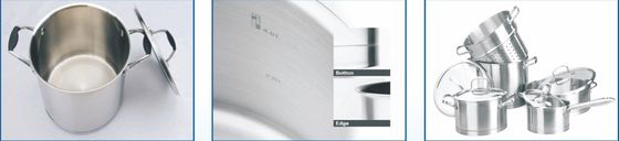 دستگاه سنباده دو سر افقی خودکار داخل (خارج) دستگاه سنباده برای ظروف فلزی/ظروف آشپزی
