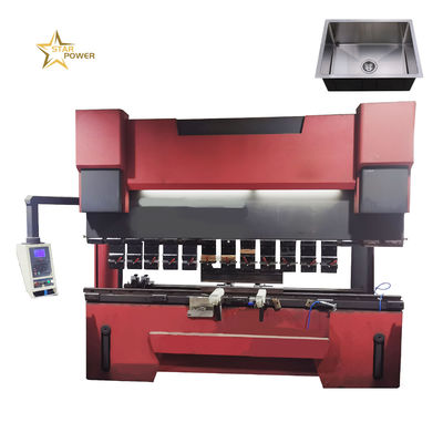 9800KG ماشین خم کردن فولاد ضد زنگ آشپزخانه ماشین آلات تاشو سینک