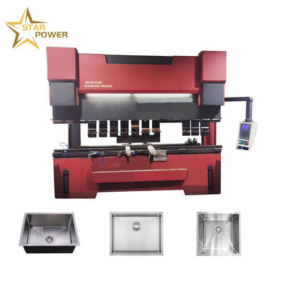قیمت خوب CNC ورق فلز آشپزخانه سینک ماشین ress ترمز ماشین هیدرولیک الکتریکی خم کننده آنلاین