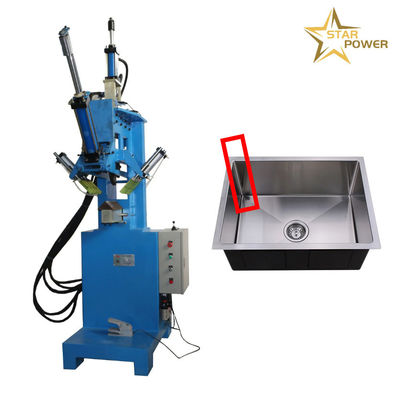 ماشین سینک آشپزخانه CNC جوش اتوماتیک گوشه R دست ساز سینک فشرده سازی حاشیه ماشین کارخانه