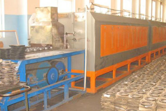 کارخانه تجهیزات کوره درمان گرما کمربند شبکه ای مستمر برای صنایع خودرو و لوازم جانبی سخت افزاری