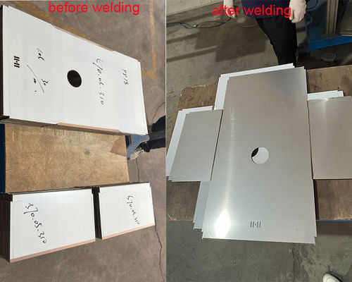 ماشین جوش پنل فولاد ضد زنگ پیشرفته برای سینک دستی تجاری با تکنولوژی جوش دقیق TIG