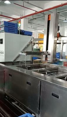 تجهیزات پاکسازی و خشک کردن صنعتی برای لوازم فلزی راه حل پاکسازی نهایی