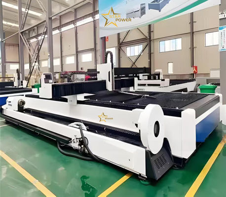 بدون تغییر شکل بدون برش ماشین برش لیزری دقیق یک سیستم عامل 3KW ماشین برش لیزری دقیق CNC