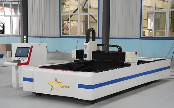 بدون تغییر شکل بدون برش ماشین برش لیزری دقیق یک سیستم عامل 3KW ماشین برش لیزری دقیق CNC