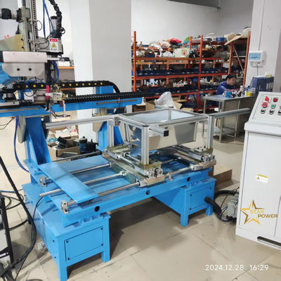 سیستم CNC با کنترل برنامه نویسی PLC ماشین جوش سطح سینک فولاد ضد زنگ
