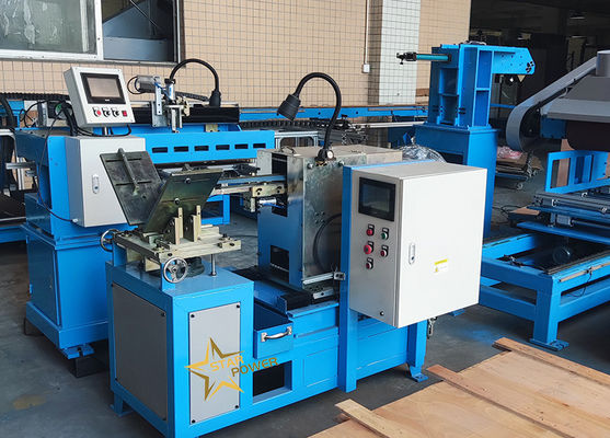 ماشین تراش افقی اتوماتیک CNC برای بخیه های عمودی داخلی و تراشیدن گوشه های گرد و باریک و صاف طراحی شده است