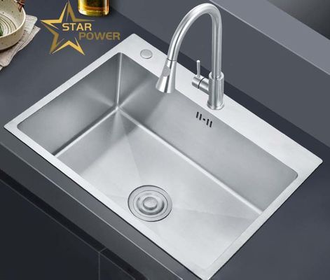 حوضچه شستشو حوضچه شستشو دست ساز واحد حوضچه فولاد ضد زنگ