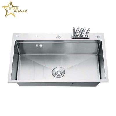 قیمت خوب سینک دستی قابل سفارشی شدن از فولاد ضد زنگ 304 برای آشپزخانه های خانگی آنلاین
