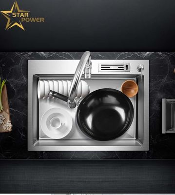 قیمت خوب سینک دستی استیل ضد زنگ با اندازه های متعدد برای آشپزخانه های خانگی آنلاین