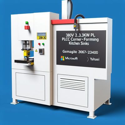 دستگاه پرس گوشه PLC با توان 2.3 کیلووات و ولتاژ 380 ولت برای سینک ظرفشویی