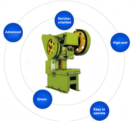 فشار صنعتی 160T CNC استیل استیل با فشار نامی 400KN و ضربه 100MM