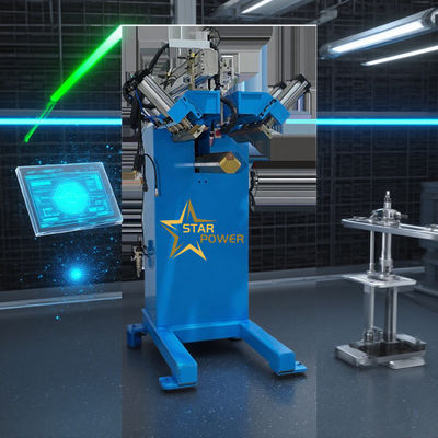 220V 500W CNC جوشگر عمودی با فشار هوا 0.1-1.2MPa برای جوشکاری گرد چهار گوشه ای