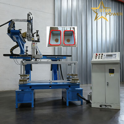 ماشین جوشکاری سینک فولاد ضد زنگ با کنترل CNC با کلیمپ پنوماتیک و ولتاژ 220 ولت برای پانل های سینک دست ساز