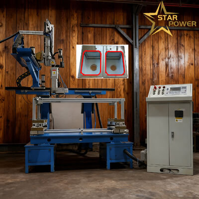 دستگاه جوشکاری اتوماتیک CNC تخت چهار طرفه با راندمان بالا با اتصال همزمان 4 محور و کنترل همجوشی دقیق برای صفحات 0.8-4.0 میلی متر