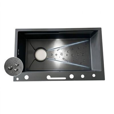 قیمت خوب Drop-In 30x18 Double Bowl Kitchen Sink SUS304 Handmade 50/50 Split 18 Gauge آنلاین