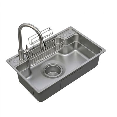 قیمت خوب Farmhouse 36 Inch Apron Front Double Bowl Kitchen Sink SUS304 Handmade 16 Gauge online