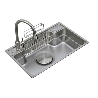 قیمت خوب Apron Front 23x21 Handmade Bar Sink SUS304 16 Gauge Single Bowl Deep Basin آنلاین