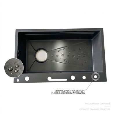 قیمت خوب 24 Inch Drop-In Double Bowl Kitchen Sink 50/50 SUS304 22 Gauge with Drain Strainer online