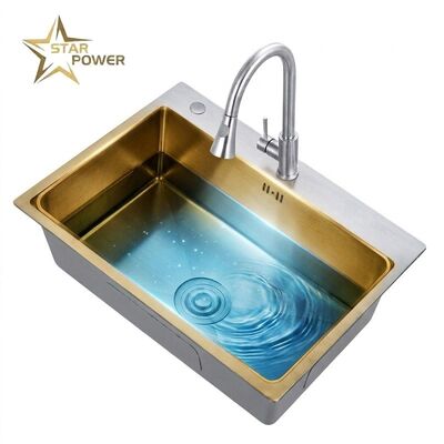 قیمت خوب 18 Inch Undermount Bar Prep Sink SUS304 16 Gauge Stainless Steel with Nano Coating آنلاین
